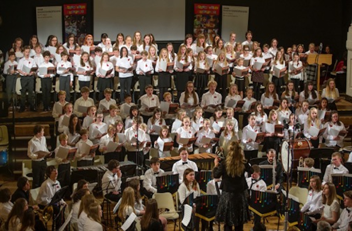 The orchestra at the Bookfest Remembers Concert 2015, courtesy of Annabel Moeller